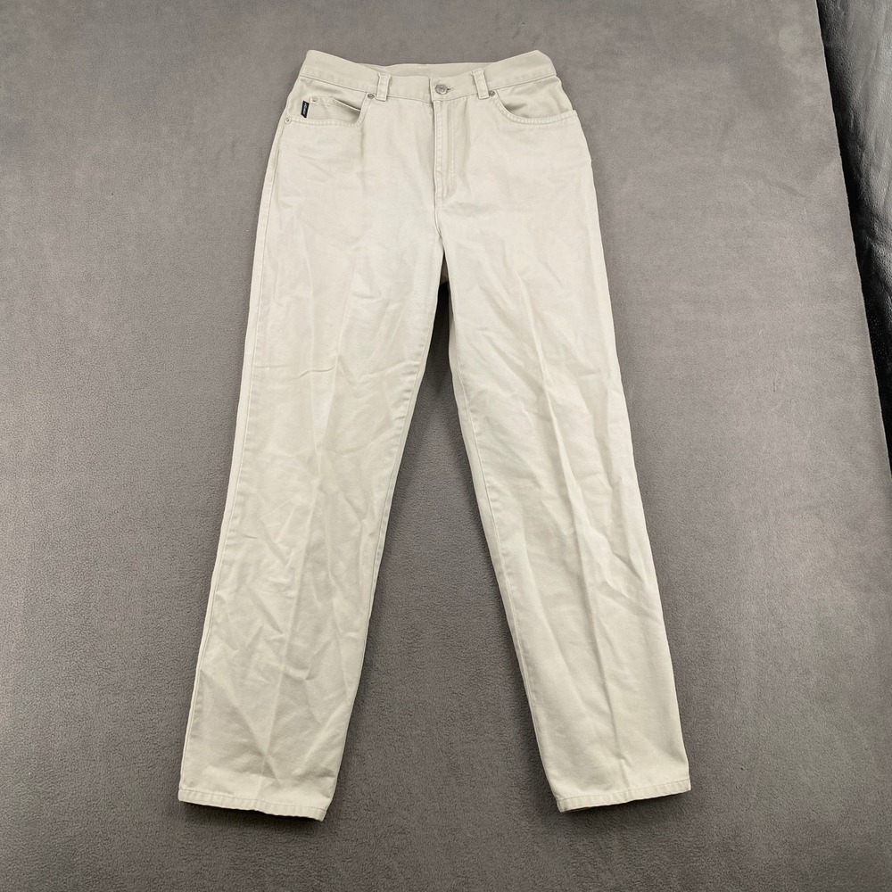 Lauren Ralph Lauren Petite Tan Khaki High Rise Cotton Chino Pants 6P